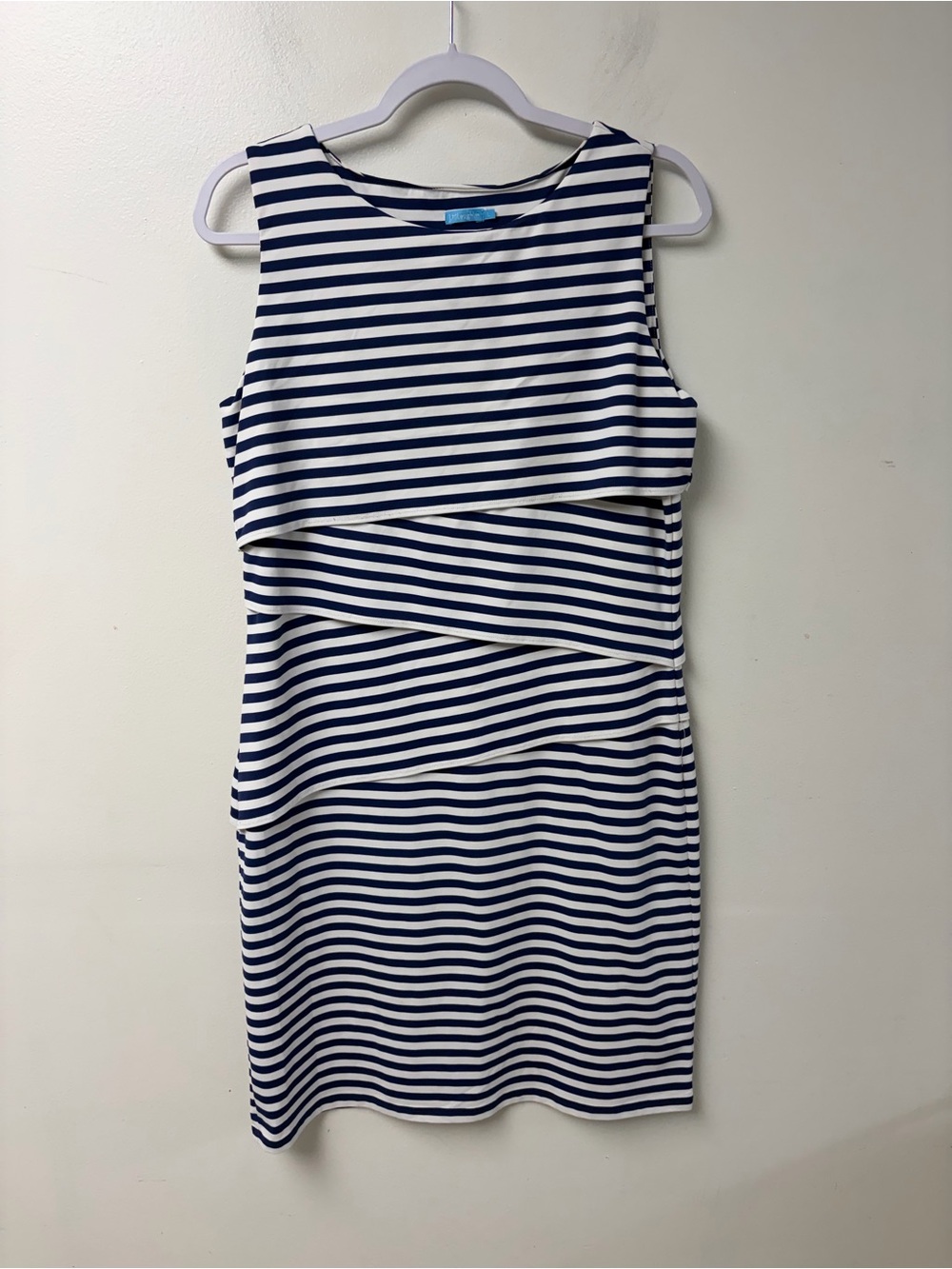 J. McLaughlin Nicola Sleeveless Asymmetrical Layer Dress Size Large